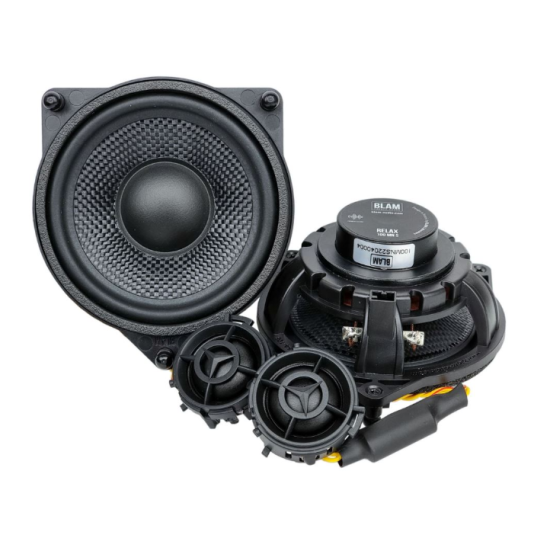 BLAM Relax 100 MNS Dwudrożny zestaw głośników o średnicy woofera 100mm, mocy 40W RMS dedykowany do samochodów Mercedes-Benz